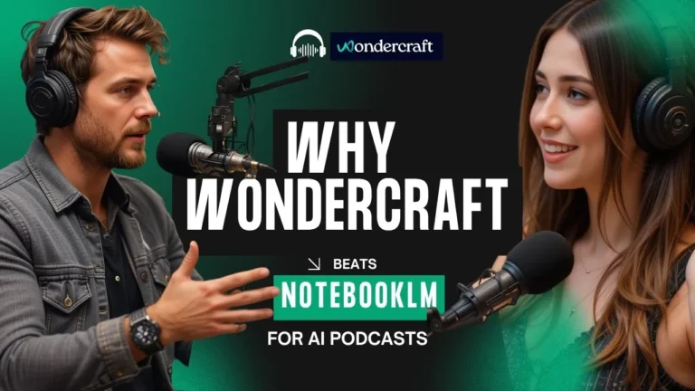 Why Wondercraft AI is the Best AI Podcast Generator (vs NotebookLM)